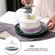 thumbnail image 2 of Cake Stand Cake Plate Server With Dome Dessert Cake Cover Butter, 2 of 5