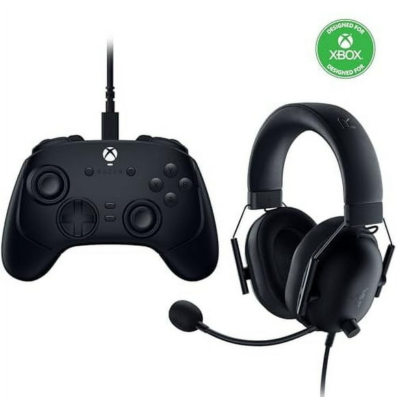Razer Wolverine V3 Tournament Edition Wired Gaming Controller + BlackShark V2 X Xbox Gaming Headset: Licensed for Xbox Series X|S, Xbox One, Windows PC