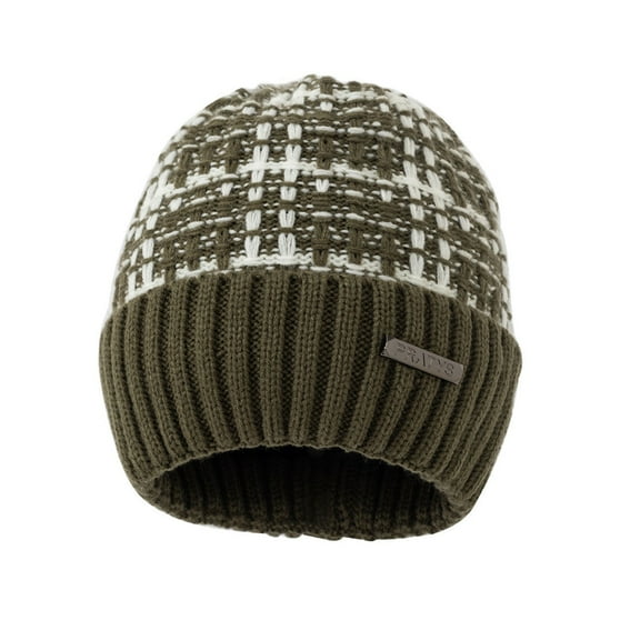 STETMN Warm Wool Knitted Hats for Women Fluffy Fleece Lined Hat Thicked Warm Hat for Cold Weather