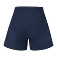 thumbnail image 2 of DEELLEEO Womens Comfy Drawstring Casual Elastic Waist Loose Shorts Pants  on Clearance, 2 of 6