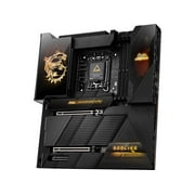MSI MEG Z890 GODLIKE Gaming Desktop Motherboard - Intel Z890 Chipset - Socket LGA-1851 - Extended ATX - Core Ultra Processor Supported - 256 GB DDR5 SDRAM Maximum RAM - DIMM, UDIMM - 4 x Memory Slo...