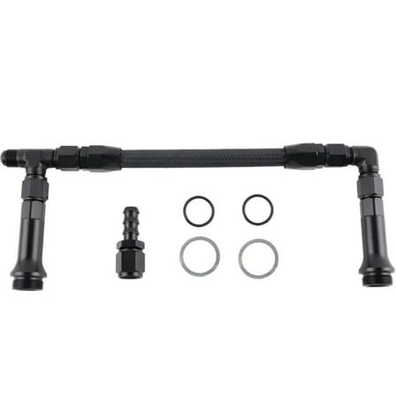 AN6 Braided Double Feed Carburettor Fuel Line for Holley 4150 Carburettor Tools