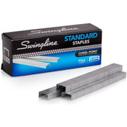 Swingline Standard Staples, 1/4 Inch Leg Length, 5000 Staples Per Box, 1 Box, Silver (S7035108P)