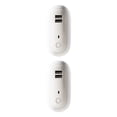 thumbnail image 3 of Bewildely Night Light Double USB Fast Charging Adjustable Timed Bedroom Lamp 10 Gear Control Shutdown 1W Remote 4500K 500lm House USB blanco 2piezas Bewildely CBP391968, 3 of 6