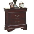 thumbnail image 2 of Coaster Home Furnishings 203972 Traditional Nightstand, Cherry, 2 of 4