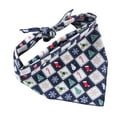 thumbnail image 1 of LSLJS Pet Print Scarf Plaid Colorful Bib Christmas Small Checkered Scarf, Pet Costume, 1 of 4