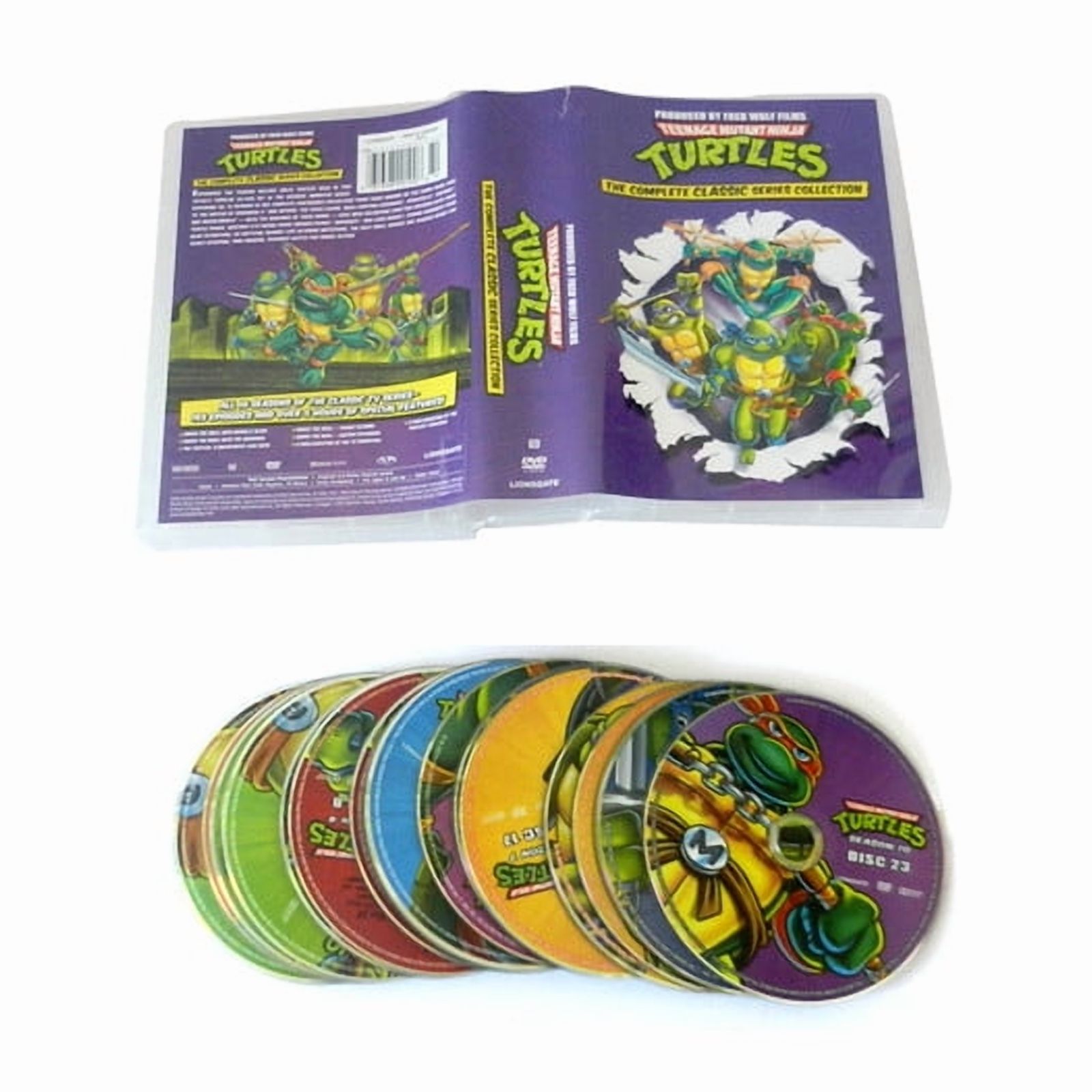 Teenage Mutant Ninja Turtles: Complete Collection (DVD) - Walmart.com