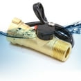 thumbnail image 6 of 1-30L/min Liquid Flows Sensors Full Brass Housing DN15 Water Flows Sensors 3.5-24V for Tankless Water Heaters, 6 of 8