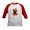 Red/White, variant on CafePress - PD Moreno's Halloween Black Kids Baseball T Shirt - Kids Cotton Baseball Jersey, 3/4 Sleeve Shirt