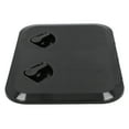 thumbnail image 1 of Deck Inspection Cover, UV-Resistant With 2 Recessed Handles Deck Hatch Replacement Deck Inspection Hatch With Lock For Boat For Marine Black,White, 1 of 8