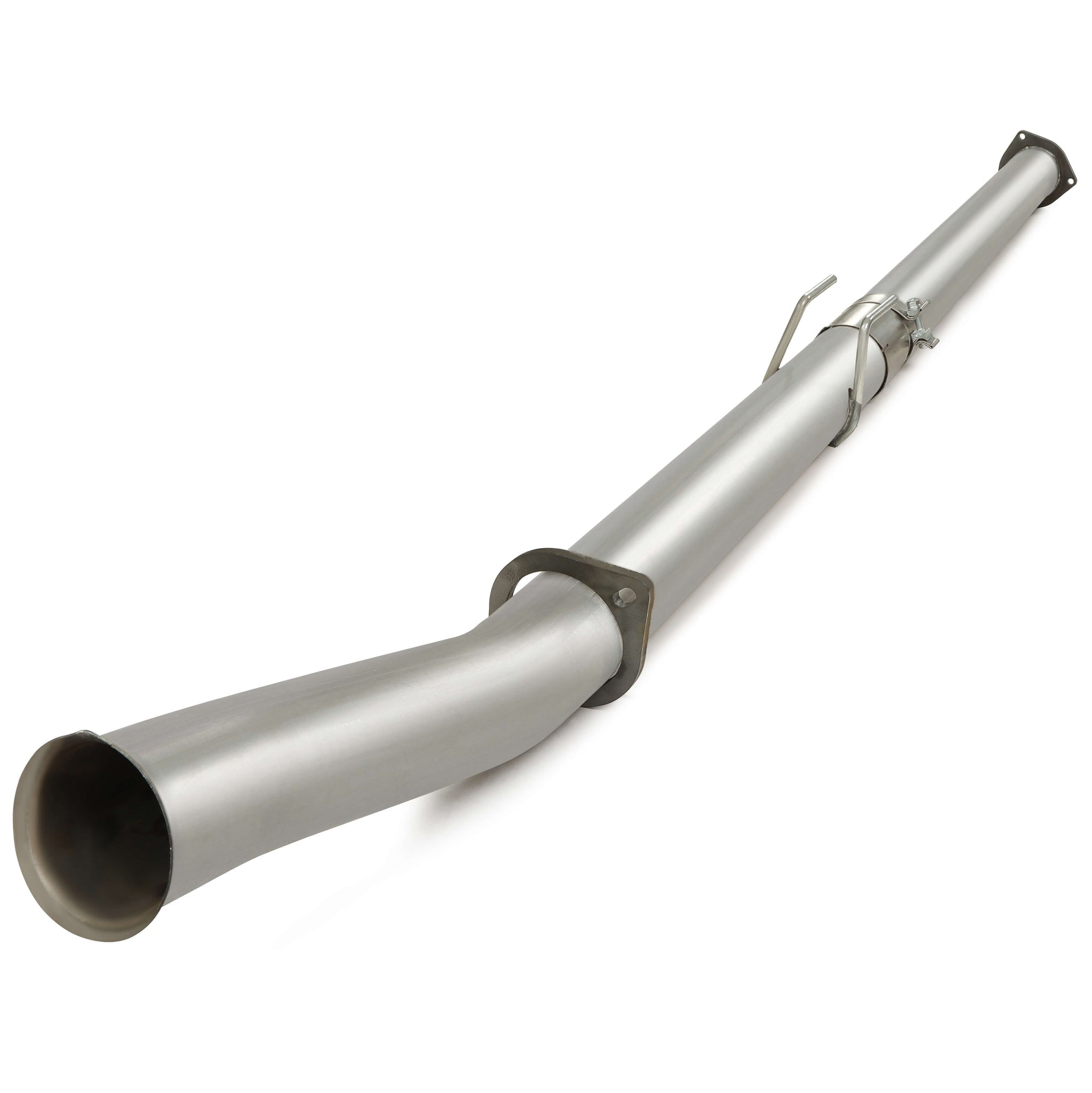 Kojem 4" Stainless steel Silver Exhaust Pipes for 2011-2016 6.7L Ford F250 F350 F450