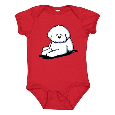 

Inktastic Bichon Frise Boys or Girls Baby Bodysuit