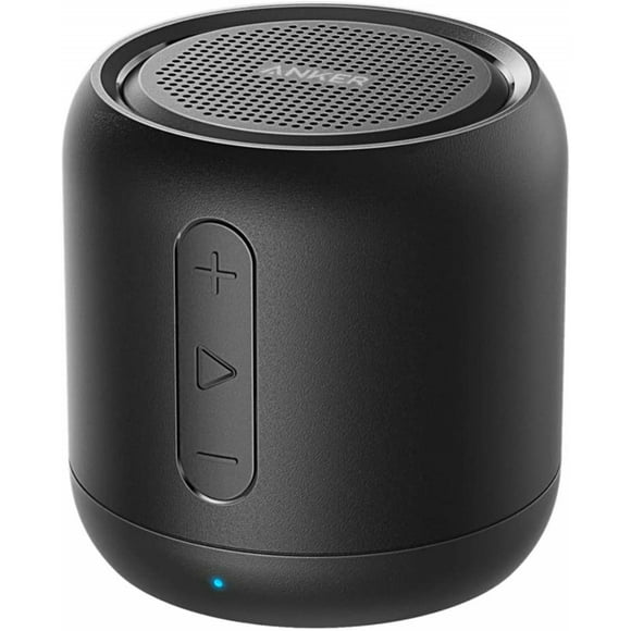 Altavoz Mini Anker Soundcore Bluetooth 15H Alcance 66ft Graves Mejorados Micrófono Cancelación de Ruido Negro