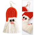 thumbnail image 3 of Sonducket 1 Pair Christmas Woven Earrings Fashion Work Trendy Christmas Birthday Party Date Wedding Women Bridal Jewelry Ropa, zapatos y accesorios Miscelánea No.2 Sonducket AP006515-02, 3 of 6