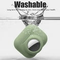 thumbnail image 2 of 2 in 1 Protective Cover Earphone Sleeve with Good Elasticity Bag Waterproof Fall-proof Portable Protection Shell Headphone Protective Sleeve Blackish Green, 2 of 9