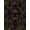 Black Gold Purple, Pattern 2, variant on Design&I 8'x10' Washable Area Rug Snake Coiled Round Reptile Spotted Scale Gothic Print Serpent for Dining Room, Large Office, Lounge, Snag-Free