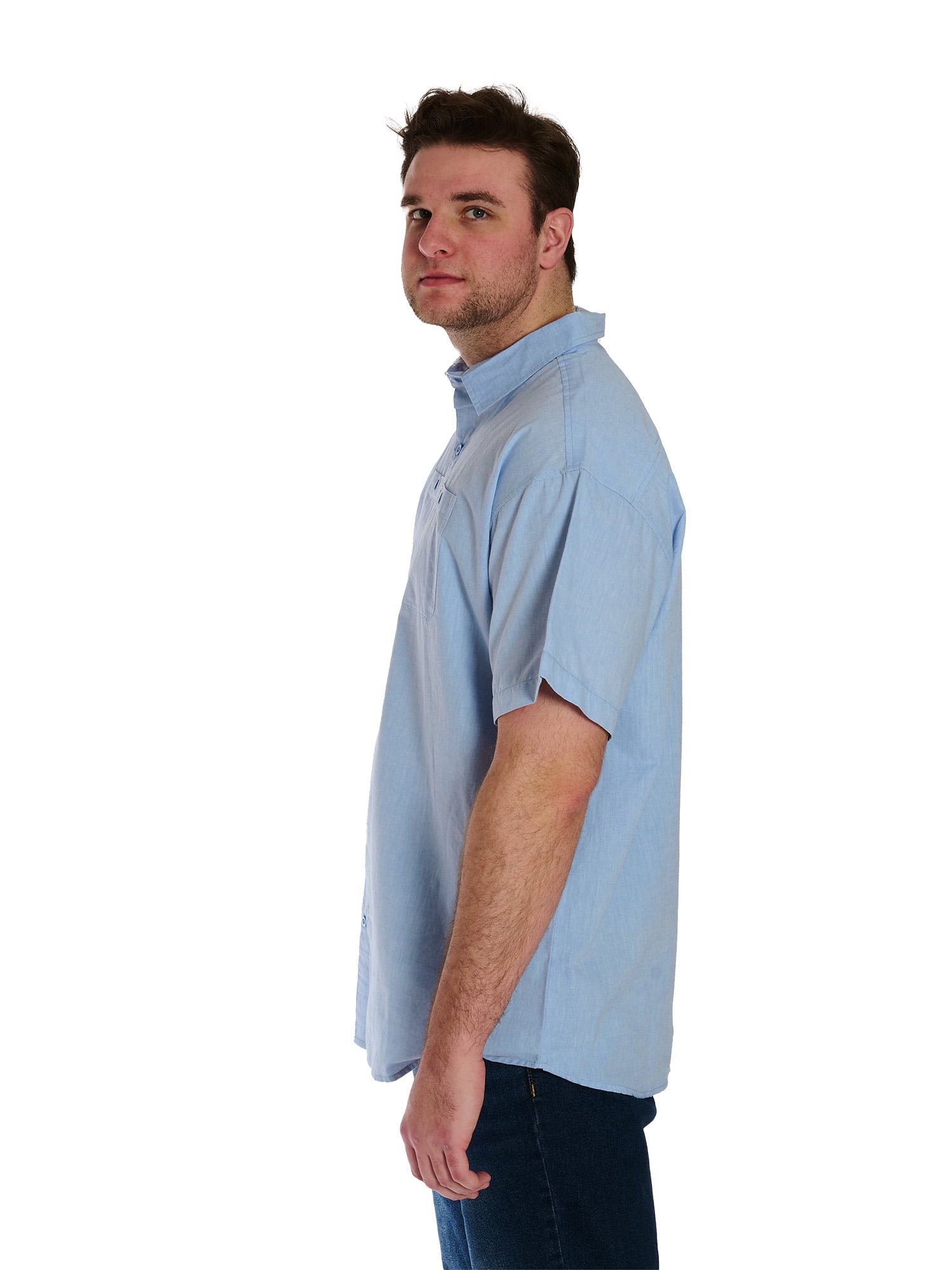 Wrangler Men's Big and Tall Button Closure Shirts ,Big size up to 6XL and Tall size up to 5XT