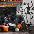 thumbnail image 5 of ChicYu 1Pc Halloween Artificial Flower Insert Decor Home Dining Table Decoration Festive Ornament Halloween Party Table Decor Seasonal Home Decor Halloween Tabletop Ornament, 5 of 5