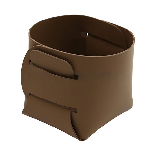 Portalápices Advancent caja de almacenamiento de escritorio de cuero 9*9*10 CM