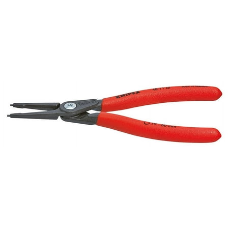 UPC: 0843221000974 | Knipex 48 11 J2 SBA Internal Straight Precision Retaining Ring Pliers 7.25-Inch