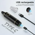 thumbnail image 6 of Obacre Nose Hair Trimmer for Men,Painless USB Rechargeable Nose Hair Trimmer, Ear and Nose Hair Trimmer for Men, Professional Facial Hair Trimmer with IPX7 Waterproof Dual Edge Blades, 6 of 7