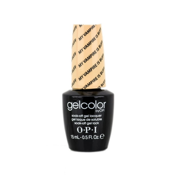GelColor by OPI SoakOff Gel Lacquer nail polish My Vampire Is Buff