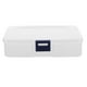 thumbnail image 5 of ColoMX Caja de almacenamiento de hojas de sierra con compartimento, caja organizadora de hojas de sierra de plástico, caja de piezas portátil, 5 of 7