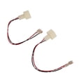 thumbnail image 1 of Conector de arnés de altavoz, par de conectores de arnés de altavoz de amplificador de potencia de automóvil Adaptador de arnés de altavoz Aspecto llamativo, 1 of 9