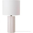 thumbnail image 2 of Globe Electric Doris 20 in. Concrete Beige/White Table Lamp, 2 of 6