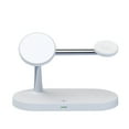 thumbnail image 2 of 5-in-1 Double Coil Wireless Charger For Mobile Phone 15w Fast Charging For Watch Earphones, 2 of 9