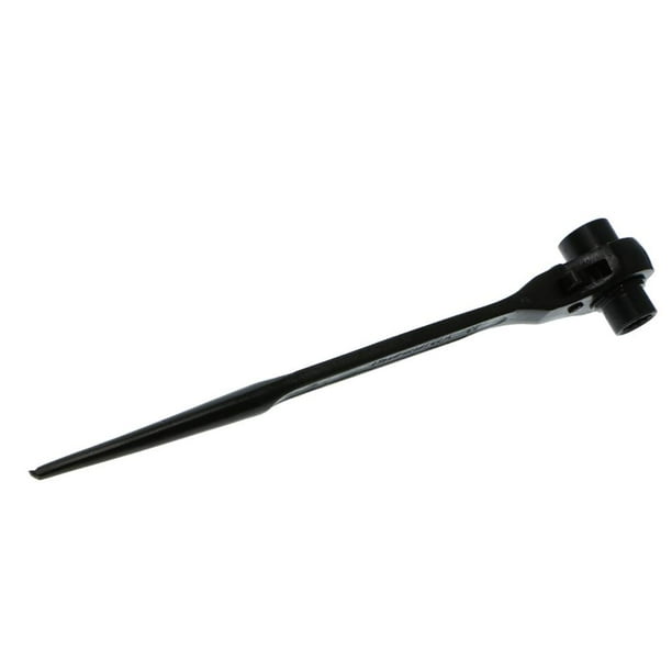 Set of 2 Site Ratcheting Socket Wrench Scaffold Podger Ratchet Spanner 10 12mm