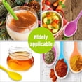 thumbnail image 7 of 4Pcs/6Pcs Silicone small spoon baby food spoon children eating kitchen household stirring spoon food grade high temperature resistant, 7 of 7