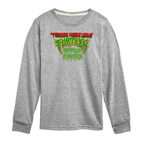 Teenage Mutant Ninja Turtles: Mutant Mayhem - Movie Logo - Toddler And Youth Long Sleeve Graphic T-Shirt