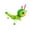 Green, variant on Metal Butterfly Wall Decor, Colorful Outdoor & Indoor Humming Butterflies yard wall art Decoration. Ideal for Patio, Fence, Garden, Living Room & Balcony Decor- Hanging Ornaments ,6.65*4.9 in.