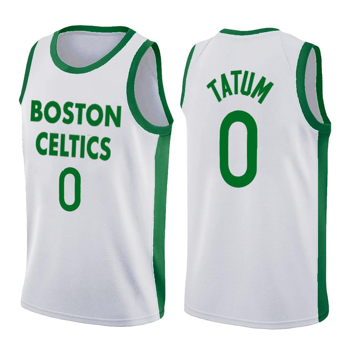 Boston Celtics 7 Jaylen Brown jersey 75th city basketball uniform