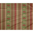 thumbnail image 4 of oneOone Polyester Lycra Fabric Geometric|Stripe & Floral Block Printed Fabric 1 Yard 56 Inch Wide, 4 of 4