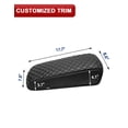 thumbnail image 3 of KBH Center Console Cover for 2011-2014 Ford Edge Accessories, Car Arm Rest Lid Cushion Pad, Black Leather Trim Interior, 3 of 7