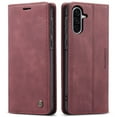 thumbnail image 2 of CaseMe Leather for Samsung Galaxy A36 5G Case, Flip Wallet Leather Case with Card Holder Magnetic Closure Shockproof Kickstand Protective Phone Cases Cover for Samsung Galaxy A36 5G 6.5-inch,Wine Red, 2 of 12
