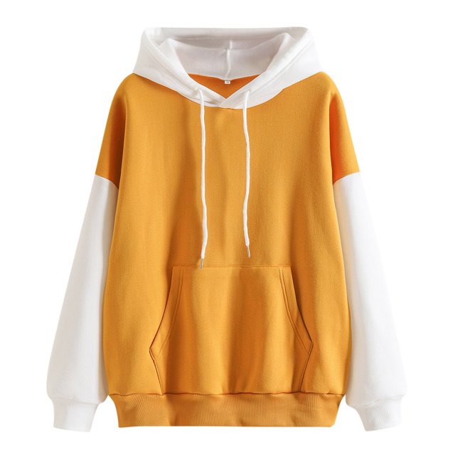 WEAIXIMIUNG Sweat-Shirt Court Veste Blouse Décontractée à Bretelles Manches Longues Sweat à Capuche