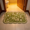 thumbnail image 6 of JHyouerji Floral Print Bath Mats Absorbent Bath Rug Non Slip Floor Rug for Kitchen Bathroom Laundry Bedroom Living Room Decor, 6 of 7