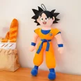 thumbnail image 3 of Peluche de Son Goku de Dragon Ball de 90 cm, Super Saiyan Kakarotto, muñeco de peluche suave, almohada de gran tamaño, regalo de cumpleaños para niños, 3 of 5