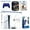 Cobalt Blue, variant on Sony Playstation 5 Slim Disc with Extra Gray Camo Controller, Trigger Stop Kit and MightySkins Decal Voucher Plus 2 Year CPS Extended Warranty