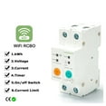 thumbnail image 3 of With Metering Smart Circuit Breaker 1P 2P 63A DIN Rail For Smart Home Wireless Remote Control Switch By APP ,Safety First, 3 of 5