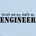 thumbnail image 2 of CafePress - Trust Me My Dad's An Engineer Body Suit - Long Sleeve Cotton Baby Bodysuit, 2 of 4