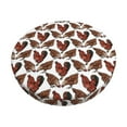thumbnail image 1 of Easygdp A Rooster With Chickens Print Easy To Install Bar Stool Covers&Stool Covers Round&Elastic Stool Cover, Barstool Covers,Washable&Bottom With Elastic Edge-14 inch, 1 of 7