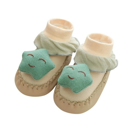 

Qufokar Toddler Size 8 Boots Boys Size 2 Shoe Autumn And Winter Cute Children Toddler Shoes Boys And Girls Flat Bottom Non Slip Lightweight Comfortable Solid Color Cartoon Star Socks Shoes