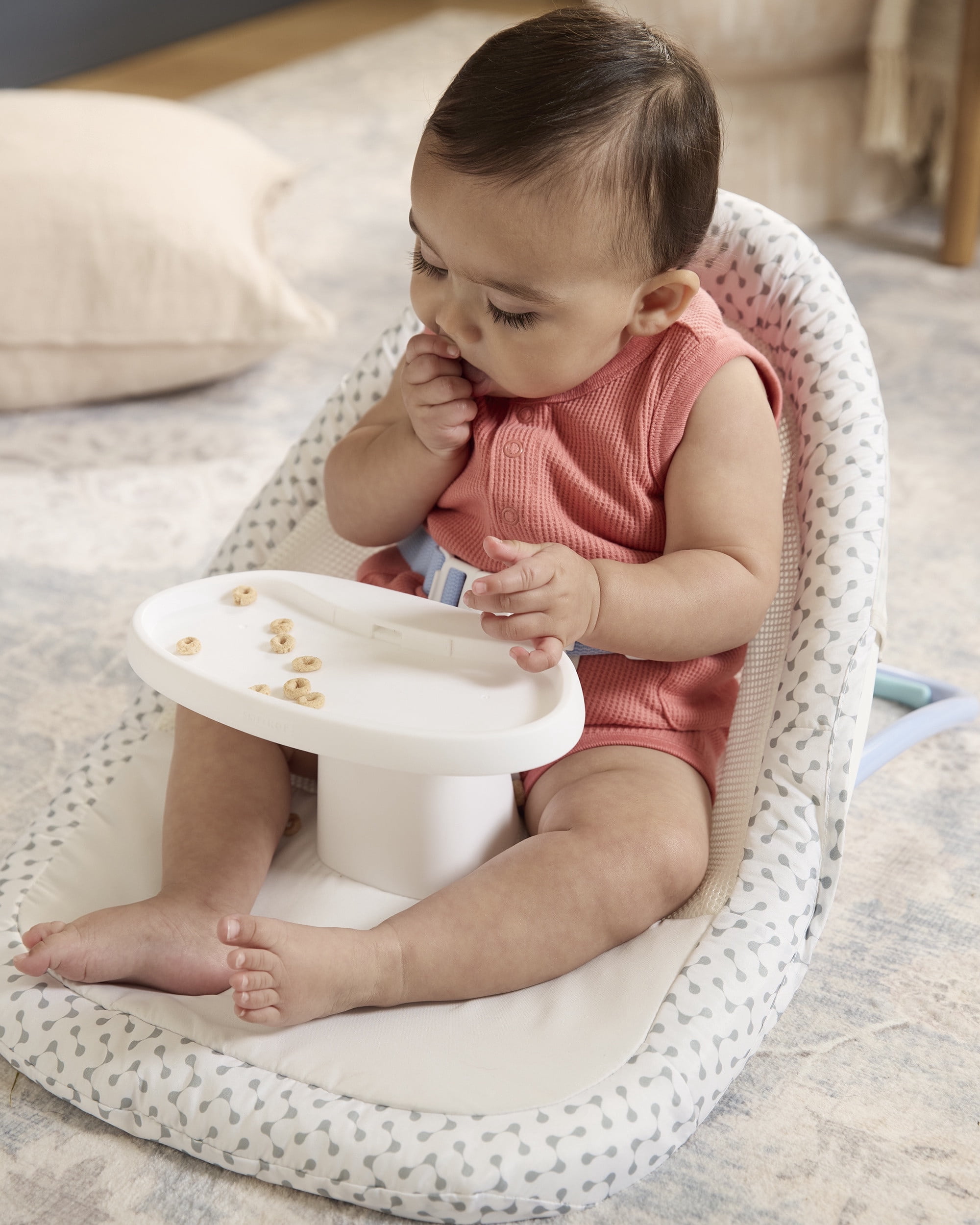 Skip Hop Seascape Upright 2-in-1 Ergonomic Floor Seat