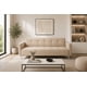 thumbnail image 1 of Sofa Cama Reclinable EL BAZAR STORE Paris Lino Beige Brazos Separados Futon 3 Posiciones, 1 of 7