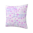 thumbnail image 2 of YFYANG Square Decorative Throw Pillow Case (Without Pillow Insert), Purple Abstract Polka Dots Bedroom Sofa Car Cushion Cover, 26"x26", 2 of 9