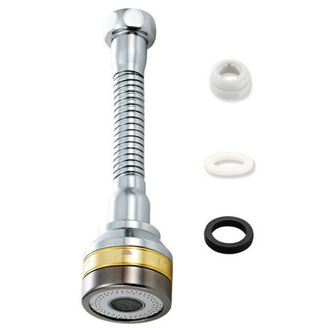 360° Faucet Extender Bendable Kitchen Sink Flexible Tap Spray Head Attachment